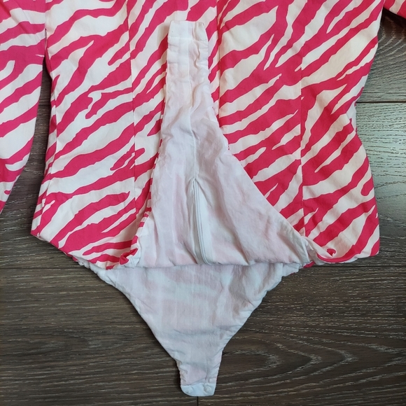 Zara ANIMAL PRINT BODYSUIT size M - Picture 10 of 15